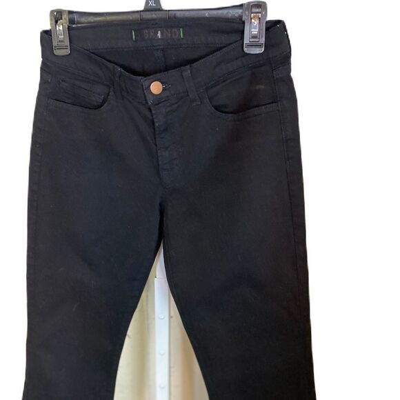 #513 J BRAND GIGI Black cropped Jeans - Picture 4 of 11